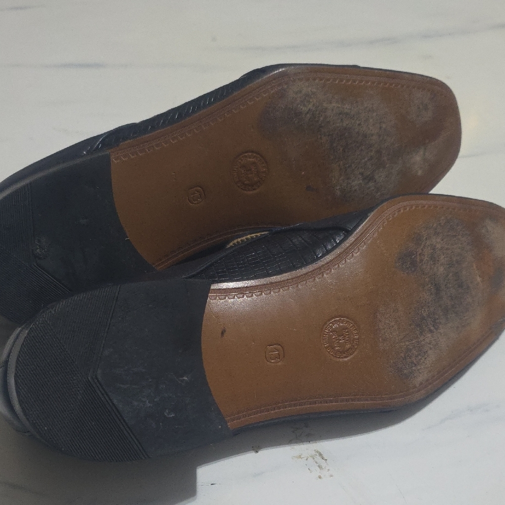 Blue Lizard Skin Shoes - Picture 7 of 8